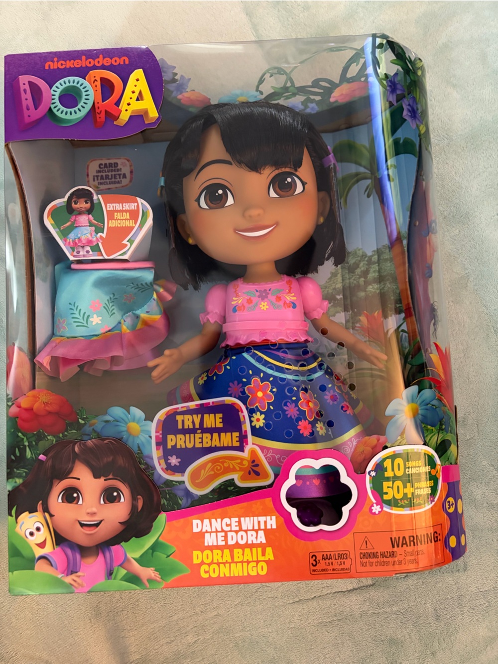 Nickelodeon Dance With Me Dora Interactive Singing & Dancing Doll Set NIB